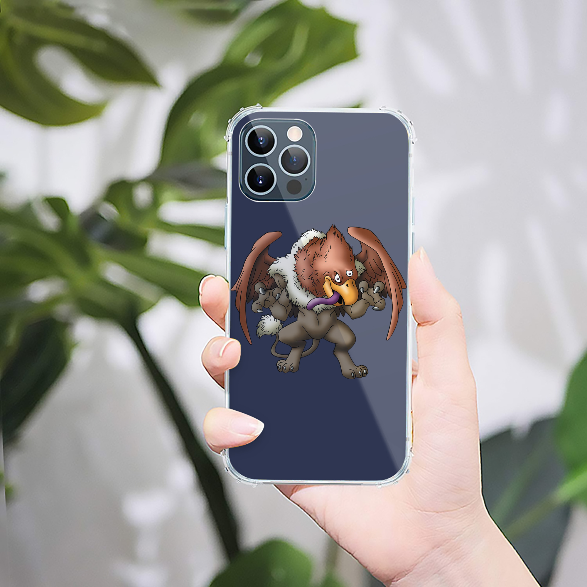 （画像用） ドラゴンクエスト Doragon Kuesuto Dragon Quest 【iPhone 12シリーズ対応】透明スマホケース（クリアソフトケース）
